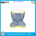 Blue feet funny Ceramic Easter Egg Cup